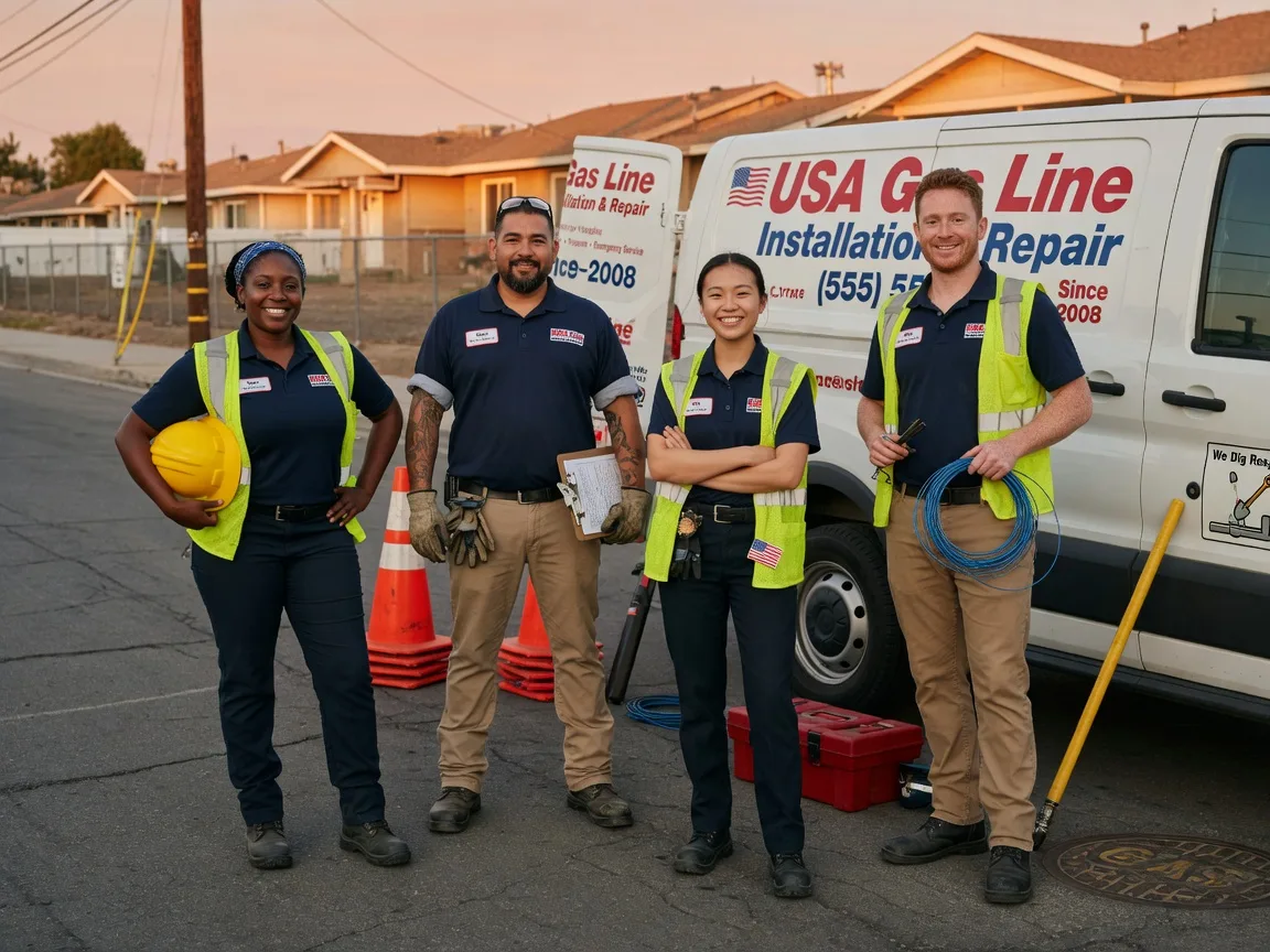Gas Line Installation company in Copen, WV